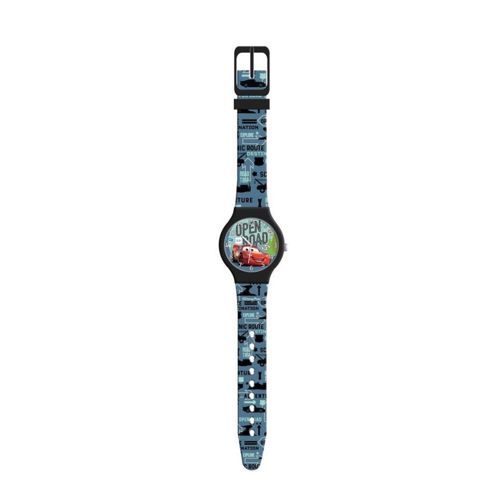 Uhr für Kleinkinder Cars CARS - TIN BOX (Ø 34 mm)