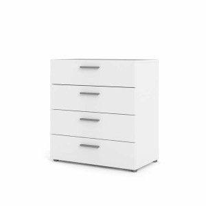 Schubladenschrank Tvilum Weiß 70 x 40 x 75 cm