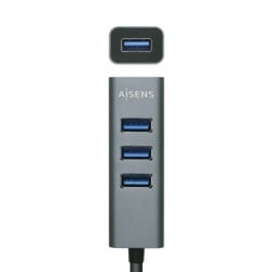 Hub USB Aisens A109-0508 Grau (1 Stück)