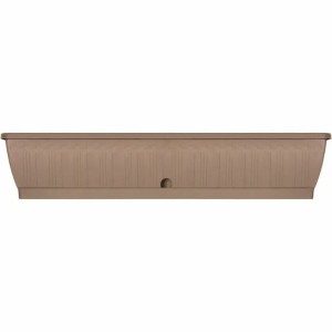 Self-watering planter Garden ID Taupe 100 cm