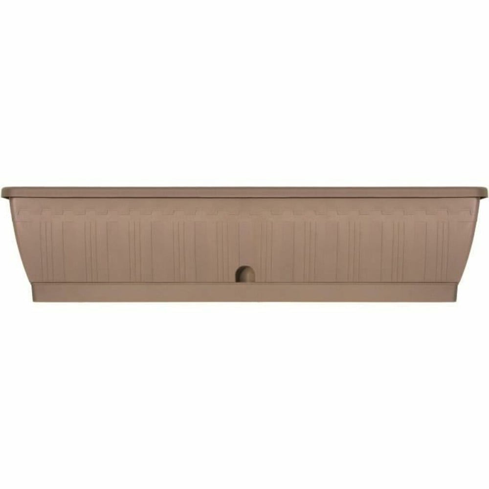 Selbstbewässerndes Pflanzgefäß Garden ID Taupe 80 cm