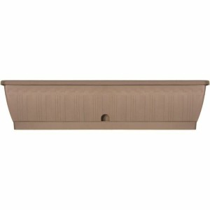 Self-watering planter Garden ID Taupe 80 cm