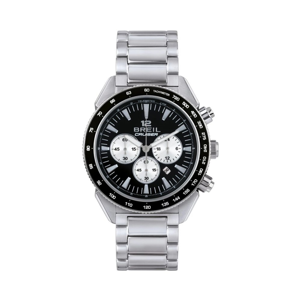 Montre Homme Breil TW1924 Noir Argenté (Ø 44 mm)