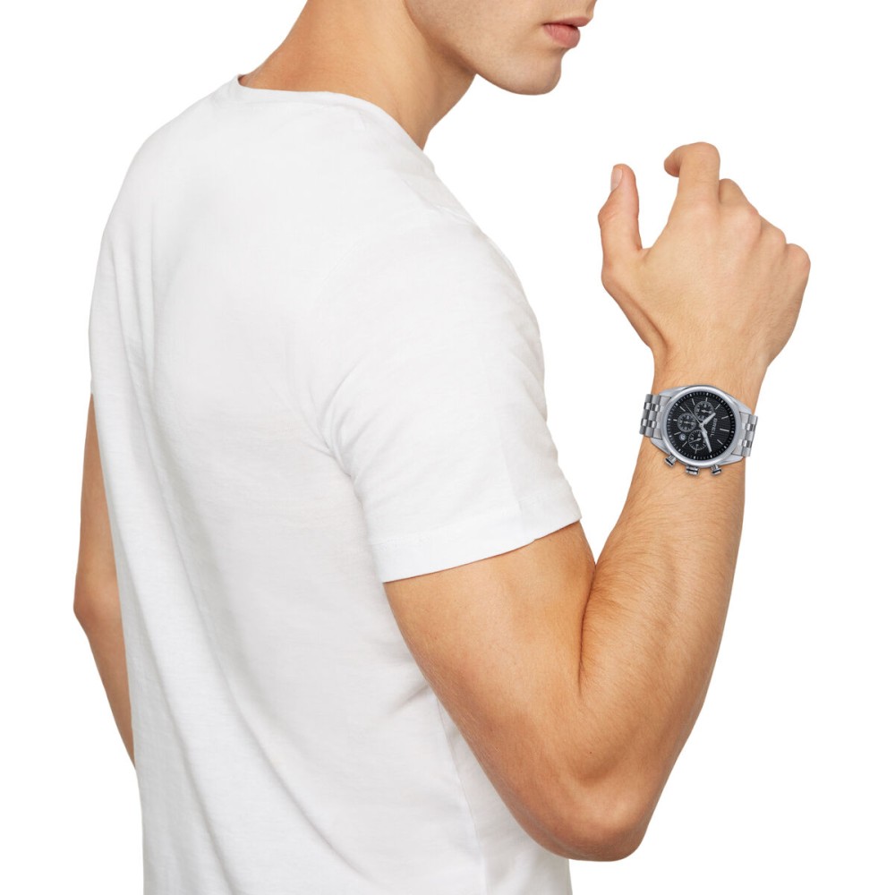 Montre Homme Breil TW1986 Noir Argenté (Ø 43 mm)