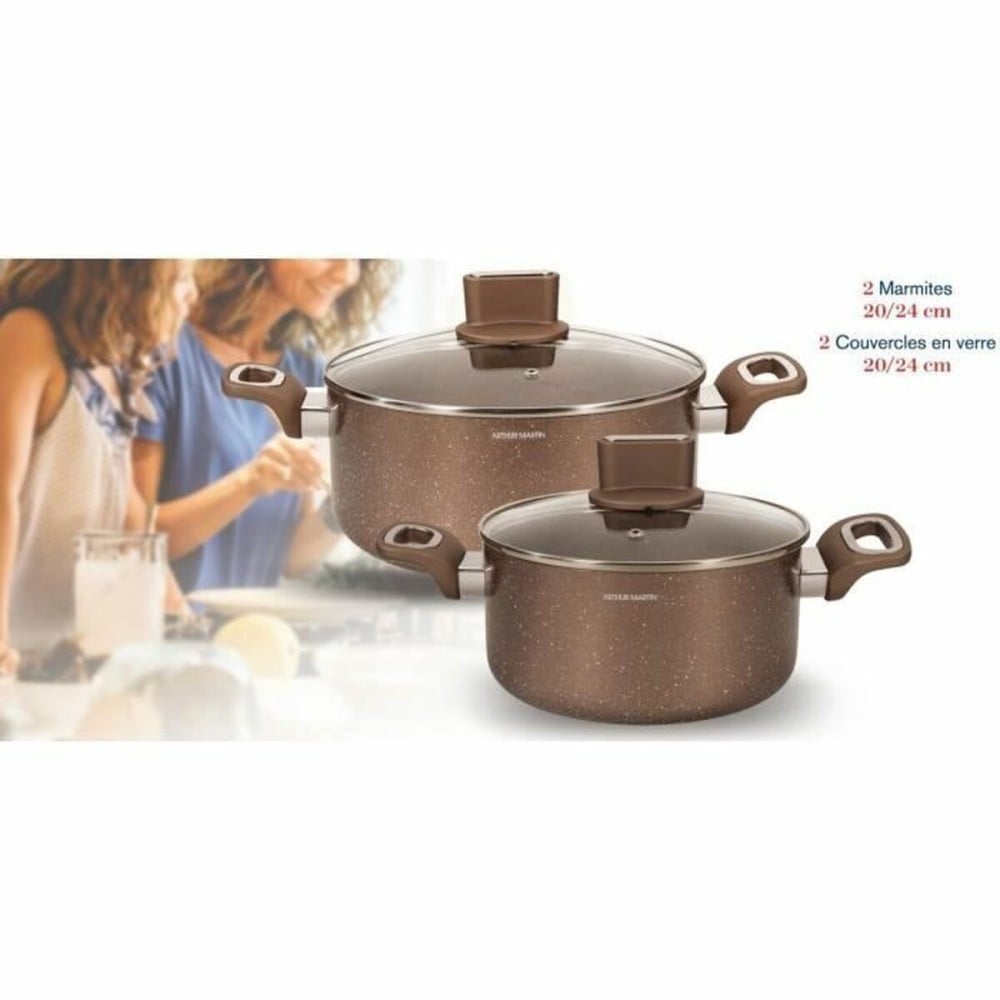 Casserole avec Couvercle Arthur Martin