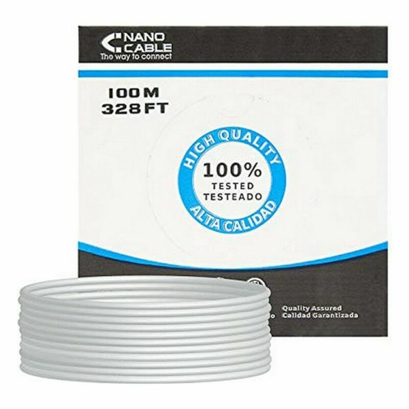 UTP-Kabel Kategorie 5 NANOCABLE 10.20.0302 (100 m) Grau 100 m