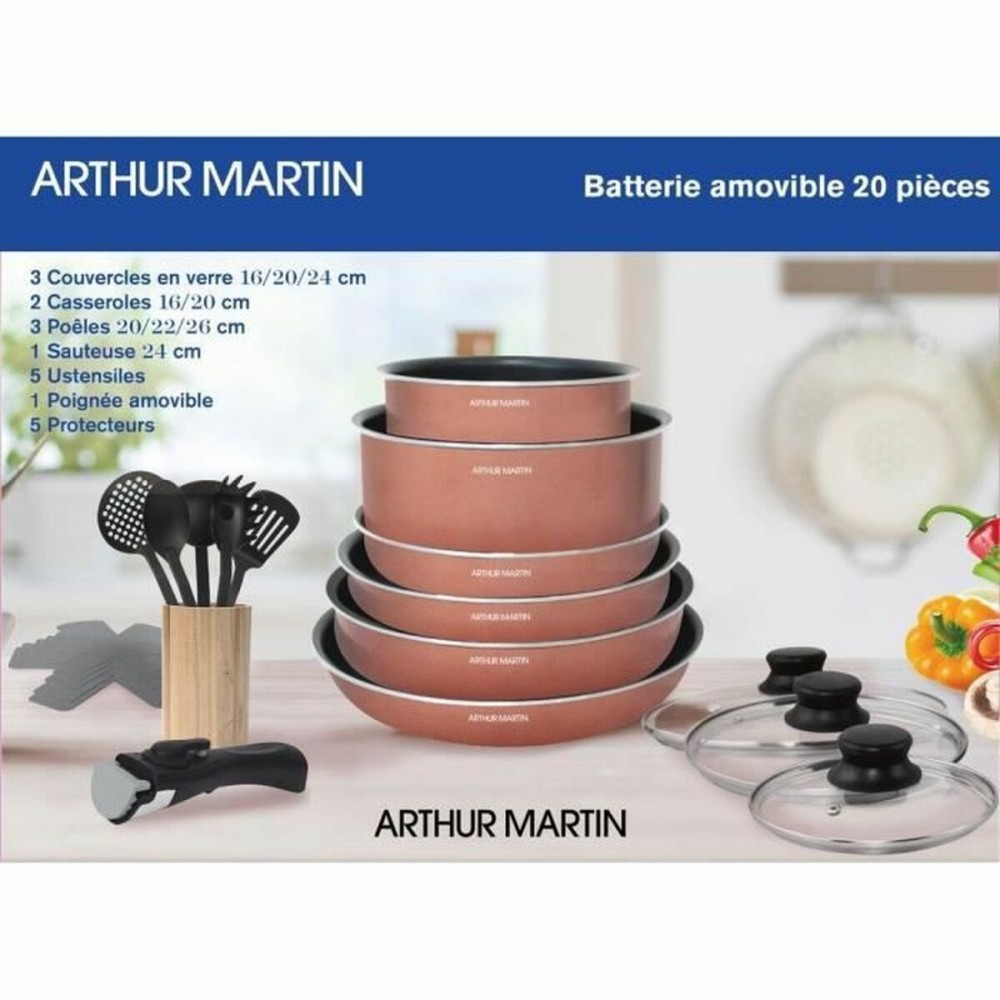 Topfset Arthur Martin 20 Stücke