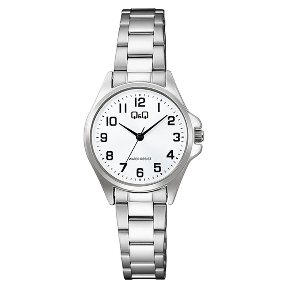 Damenuhr Q&Q LADY ONLY TIME Silberfarben (Ø 30 mm)