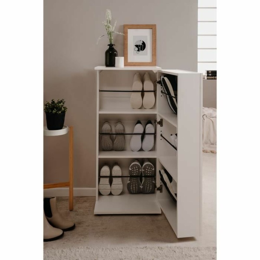 Shoe Rack Finori White 100 x 110 x 34 cm