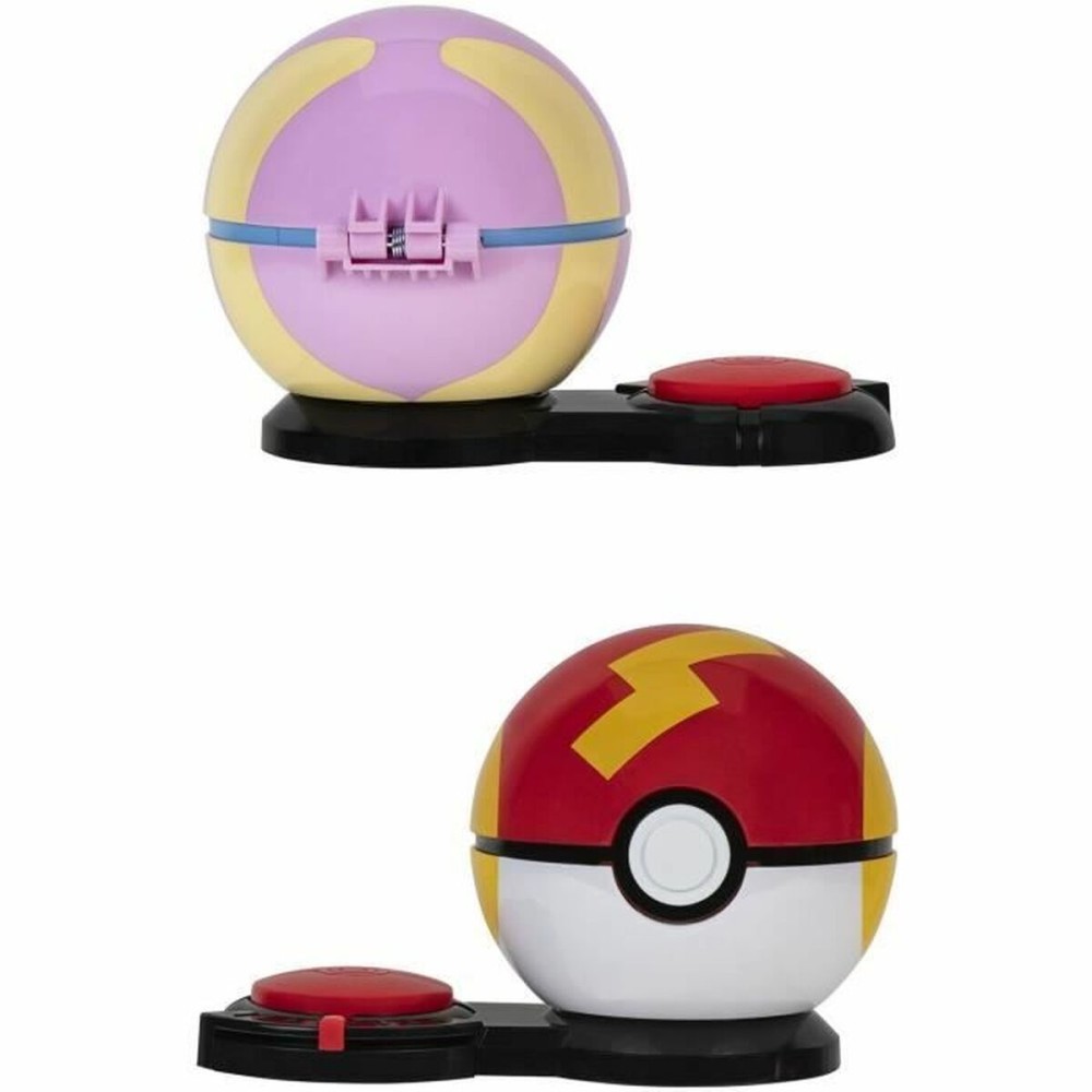 Playset Pokémon Poke Ball surprise attack Pikachu vs Arcko 6 Pièces