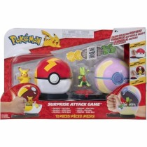 Playset Pokémon Poke Ball surprise attack Pikachu vs Arcko 6 Pièces