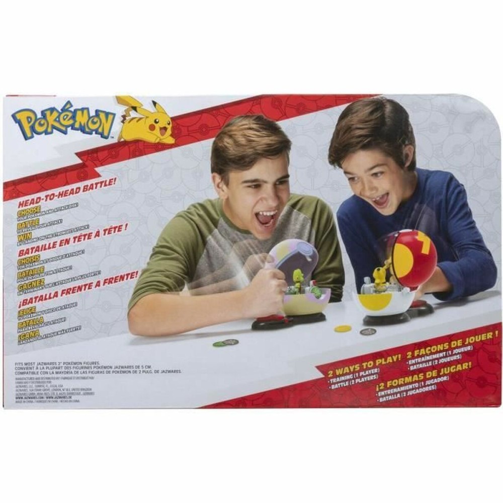 Playset Pokémon Poke Ball surprise attack Pikachu vs Arcko 6 Pièces