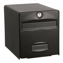 Boîte aux lettres Burg-Wachter Noir Acier inoxydable acier galvanisé 36,5 x 28 x 31 cm