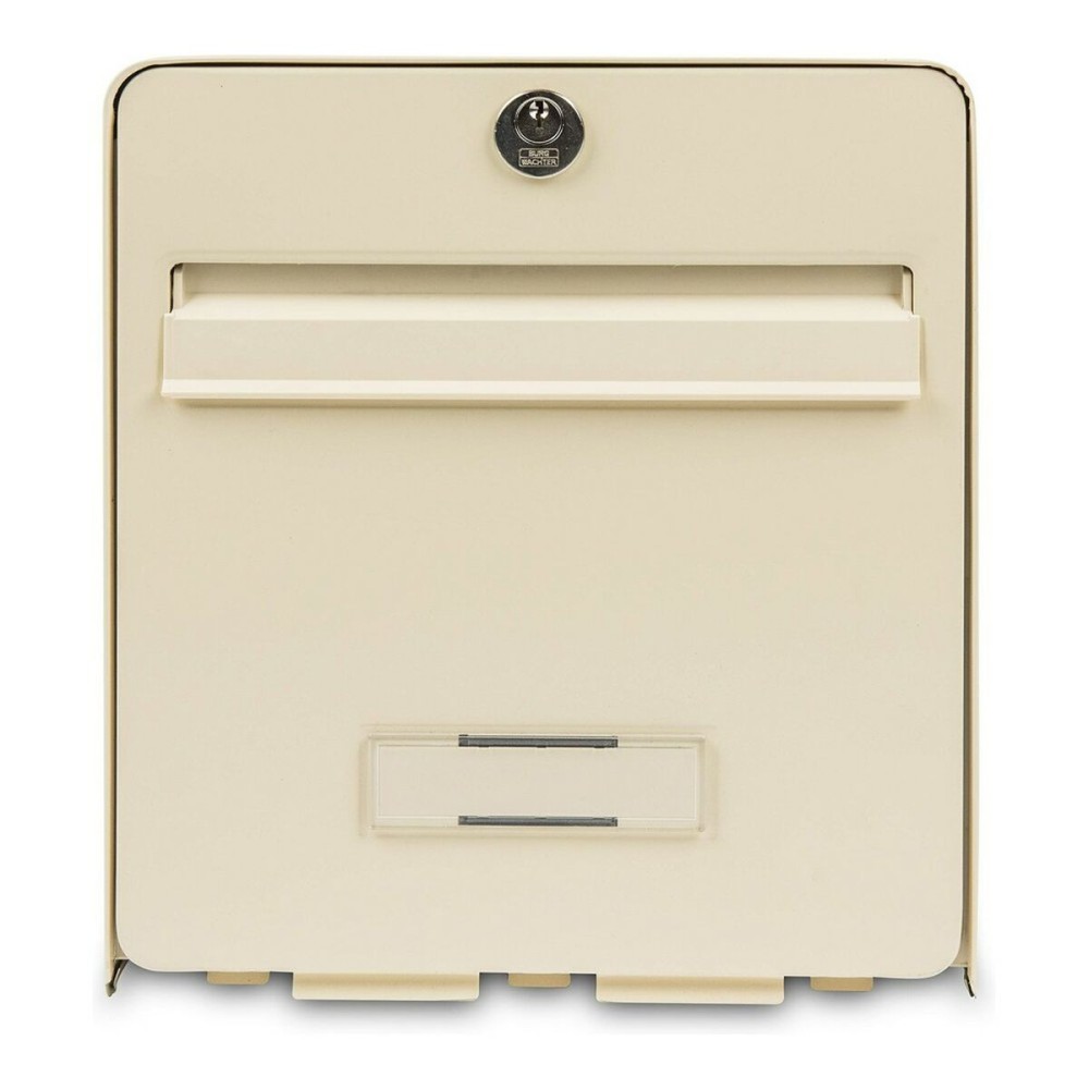 Briefkasten Burg-Wachter Beige Kunststoff Verzinkter Stahl