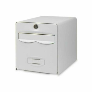 Letterbox Burg-Wachter White Galvanised Steel