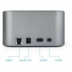 Dual-Dockstation TooQ TQDS-805G 2.5"-3.5" HDD/SSD SATA USB 3.0