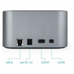 Dual-Dockstation TooQ TQDS-805G 2.5"-3.5" HDD/SSD SATA USB 3.0