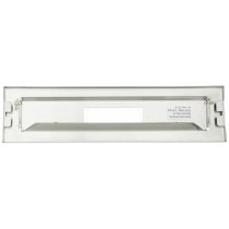 Plaques de boîtes aux lettres Burg-Wachter Argenté Acier inoxydable