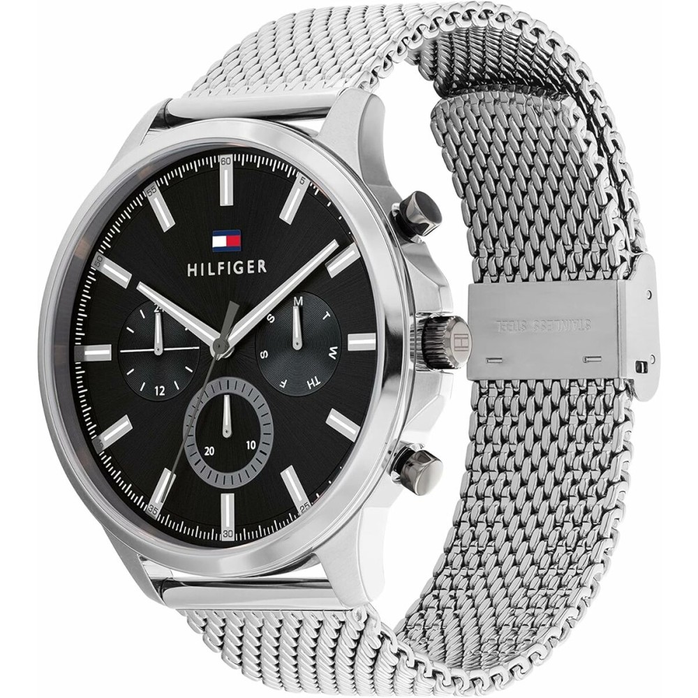 Montre Homme Tommy Hilfiger RYDER Noir Argenté