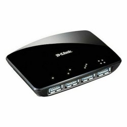 Hub USB D-Link DUB-1340/E Schwarz