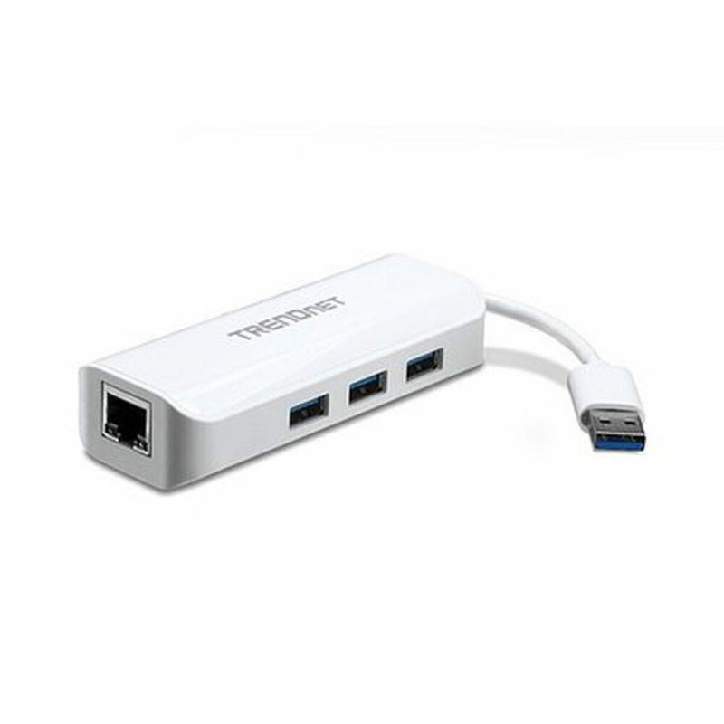 USB to Ethernet Adapter Trendnet TU3-ETGH3 White