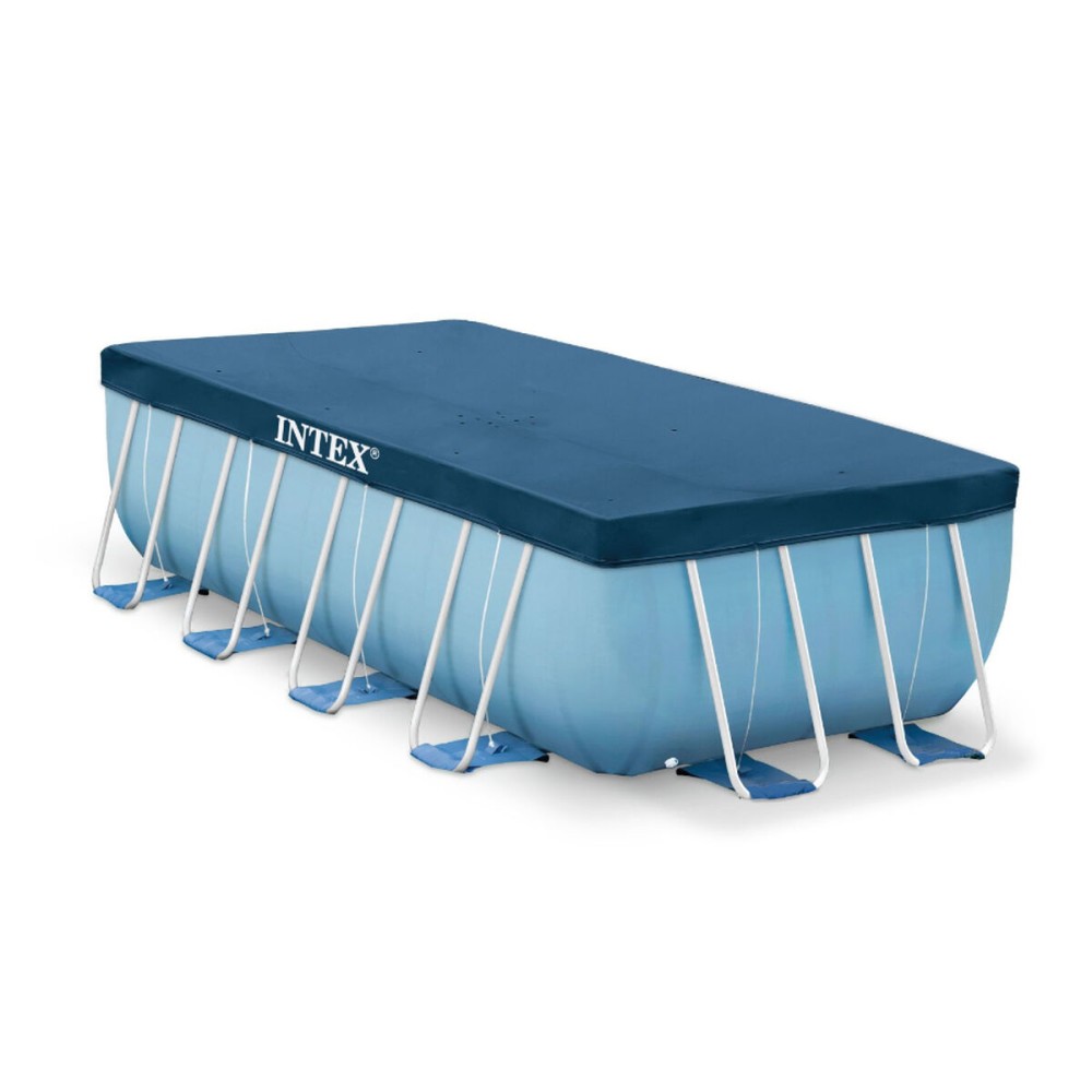 Bâches de piscine Intex 28037 4 x 2 m Bleu Blue marine
