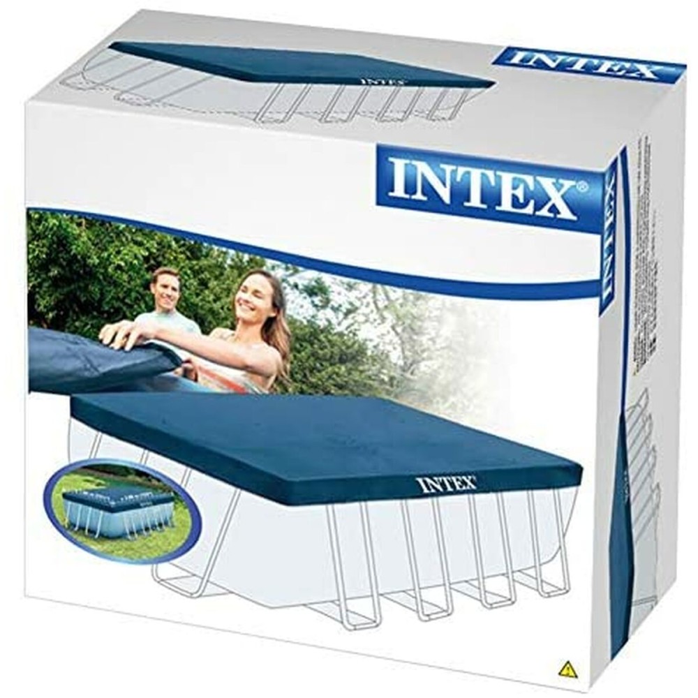 Bâches de piscine Intex 28037 4 x 2 m Bleu Blue marine