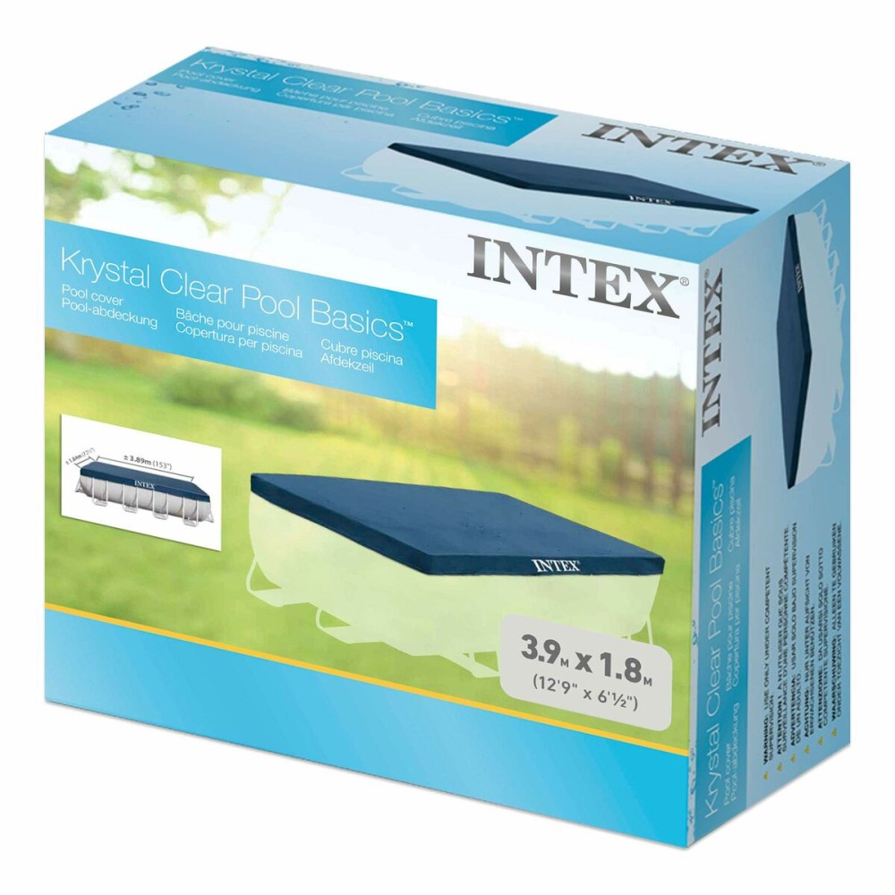 Bâches de piscine Intex 28037 4 x 2 m Bleu Blue marine