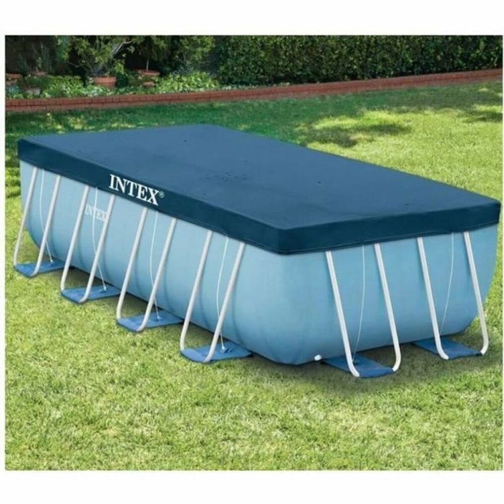 Bâches de piscine Intex 28037 4 x 2 m Bleu Blue marine