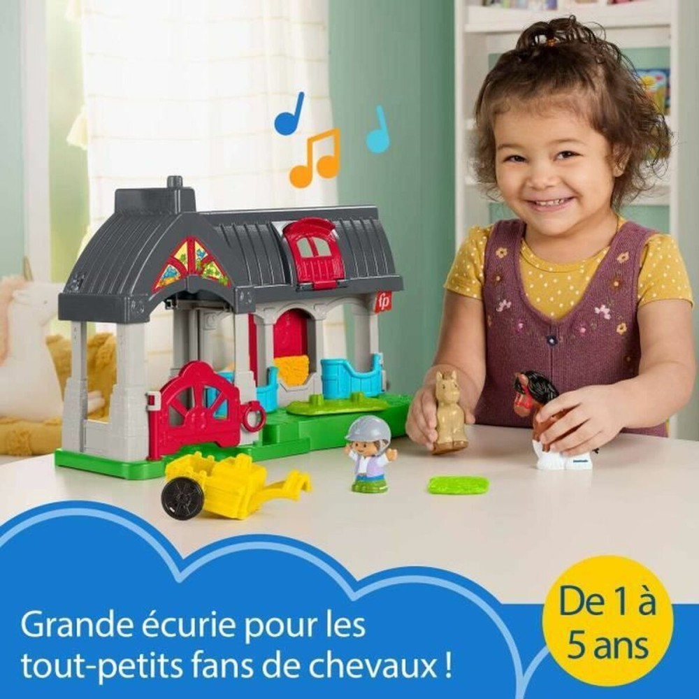 Playset Fisher-Price Happy Horses Stable 7 Pièces