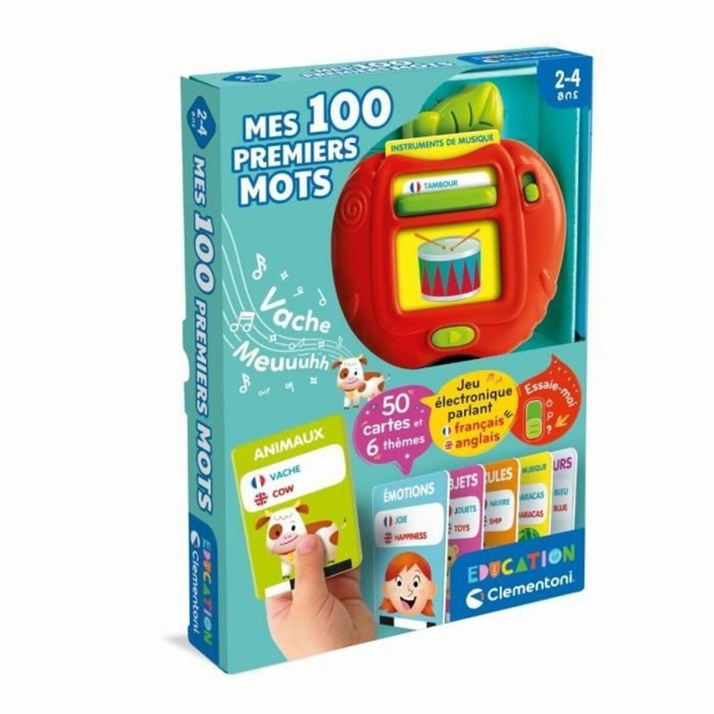 Jouet Educatif Clementoni My first 100 words Bilingual