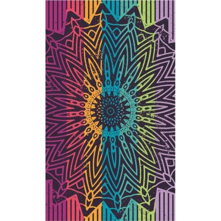 Beach Towel Secaneta Dalada 90 x 165 cm Jacquard Velvet