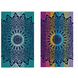 Beach Towel Secaneta Dalada 90 x 165 cm Jacquard Velvet