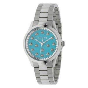 Damenuhr Gucci G-TIMELESS MULTIBEE Silberfarben