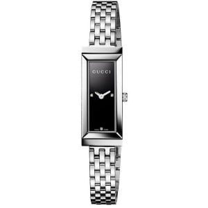 Damenuhr Gucci G-FRAME REC Silberfarben
