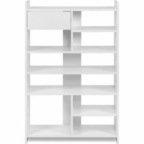 Shoe Rack MÜNSTER White Rectangular 71,5 x 25 x 109 cm