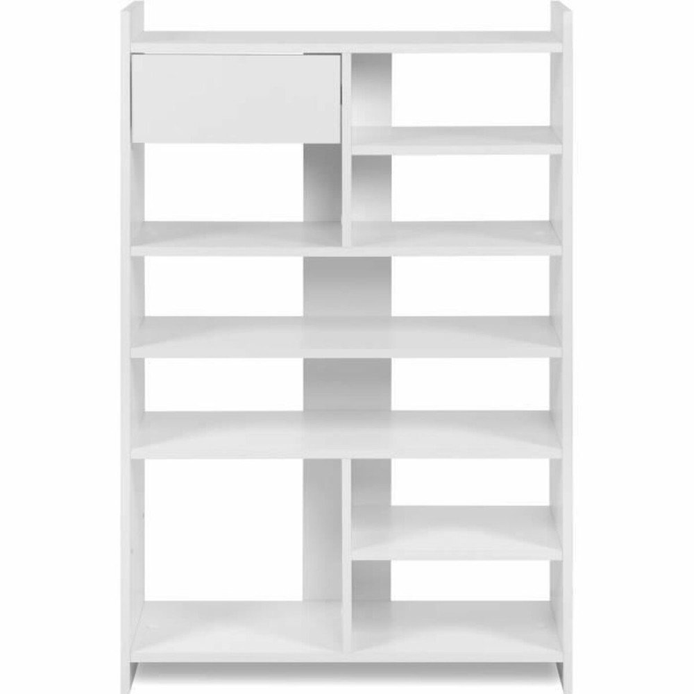 Shoe Rack MÜNSTER White Rectangular 71,5 x 25 x 109 cm