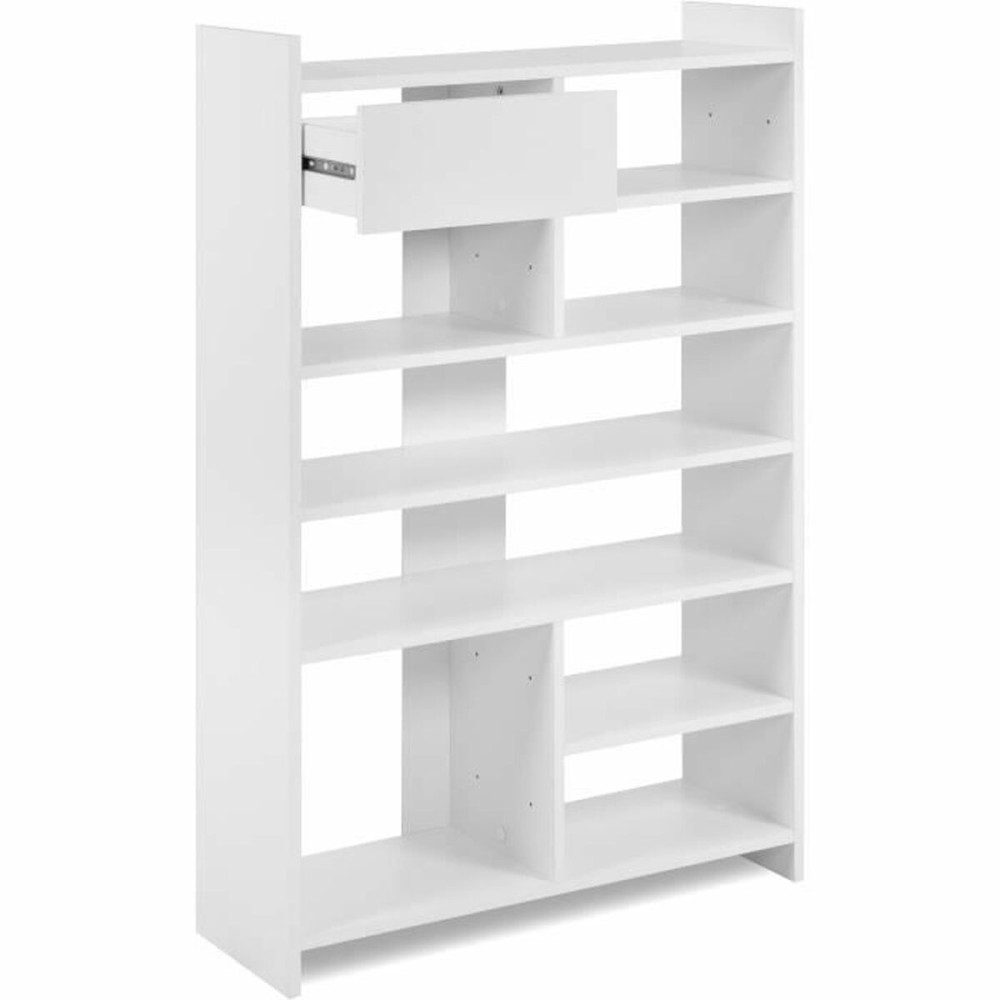 Shoe Rack MÜNSTER White Rectangular 71,5 x 25 x 109 cm