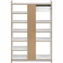 Schuhschrank MÜNSTER Weiß rechteckig 71,5 x 25 x 109 cm