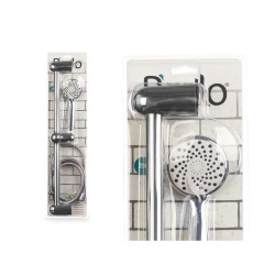 Set de douche Berilo 168 Blanc Argenté Métal