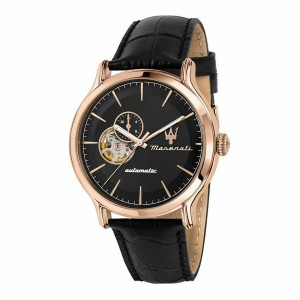 Herrenuhr Maserati EPOCA AUTOMATIC Schwarz