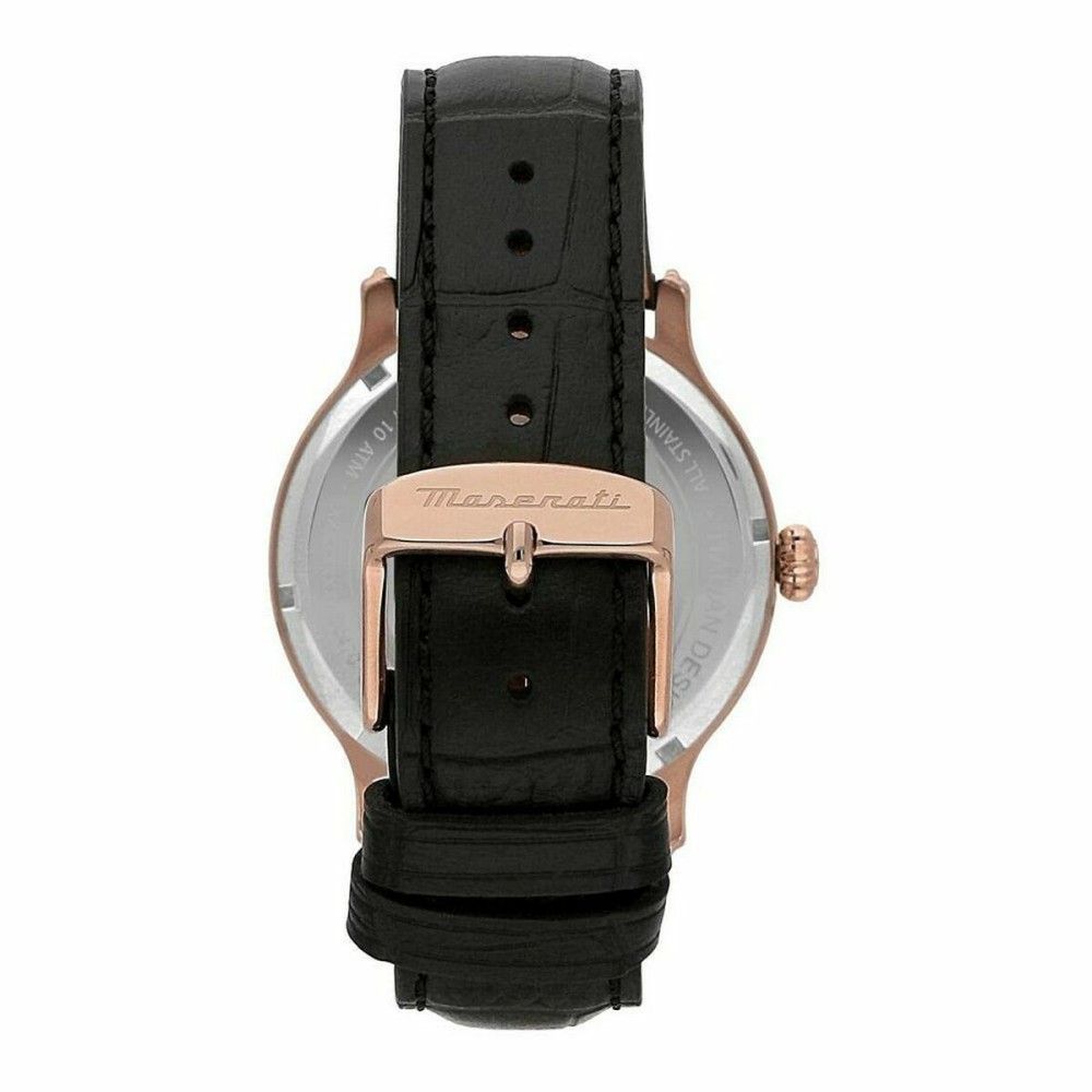 Herrenuhr Maserati EPOCA AUTOMATIC Schwarz