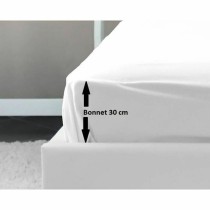 Spannbetttuch Lovely Home Weiß Doppelbett 180 x 200 cm