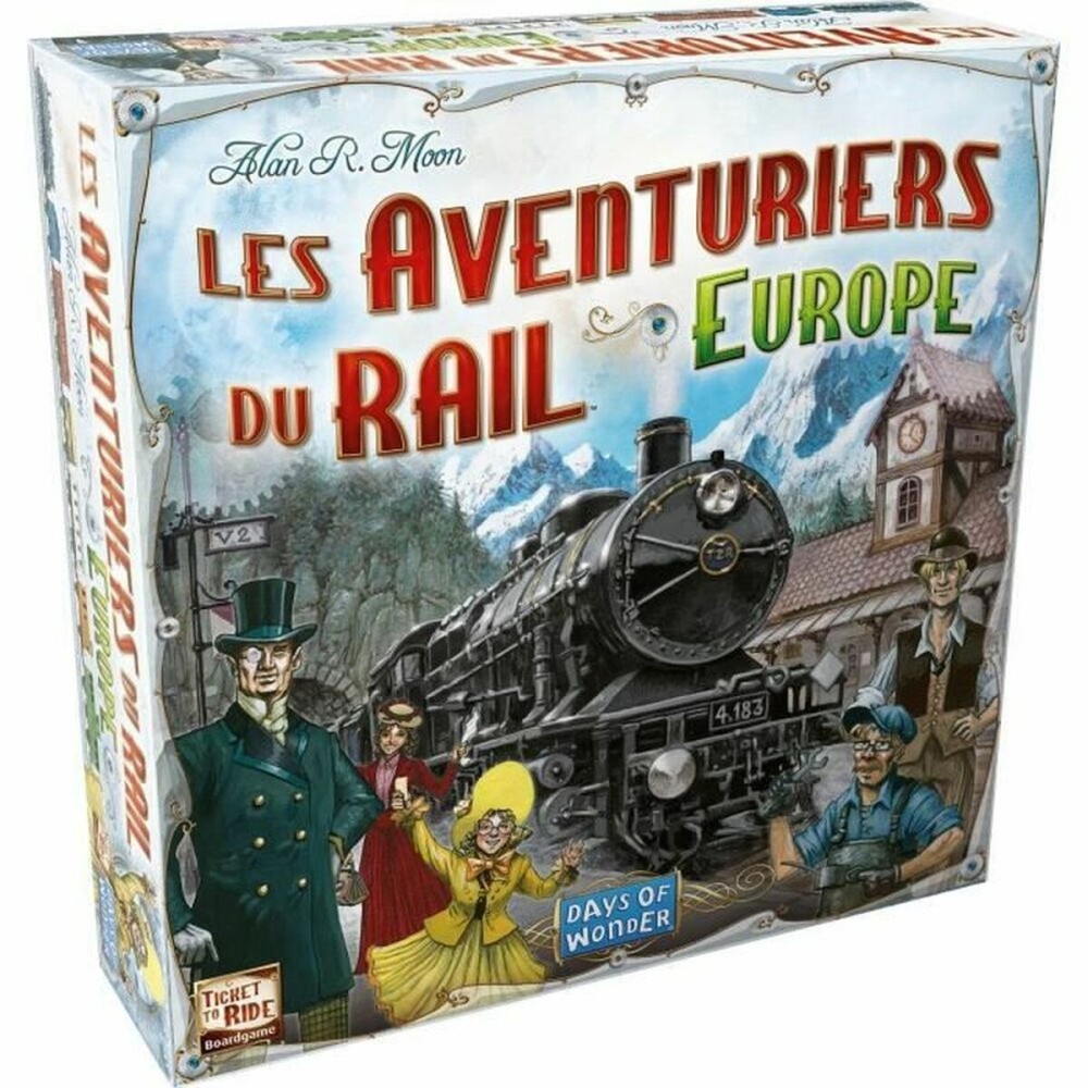 Jeu de société Asmodee The Adventurers of Rail Europe (FR)