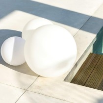 Lichtkugel für den Außenbereich Lumisky Bobby Weiß Ø 60 cm E27