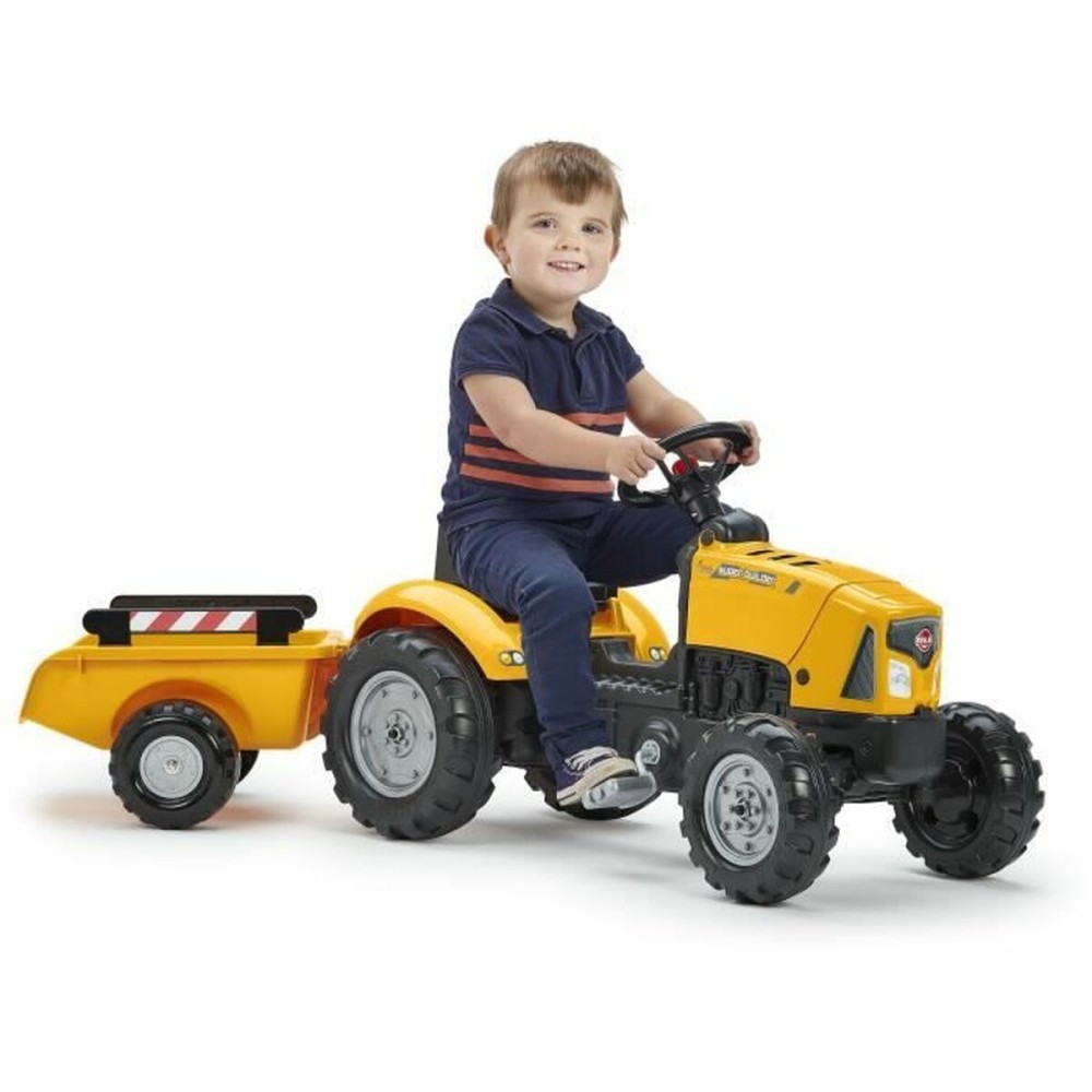 Traktor mit Pedalen Falk Gelb