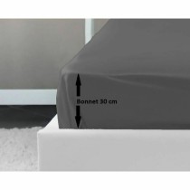 Spannbetttuch Lovely Home Grau Dunkelgrau 180 x 200 180 x 200 cm