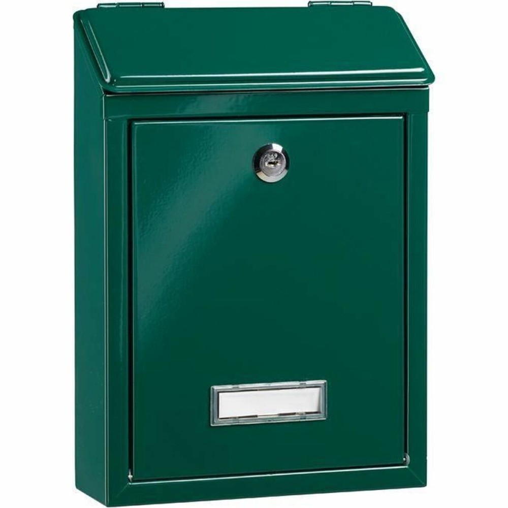 Letterbox Grey Galvanised Steel 21 x 6 x 30 cm