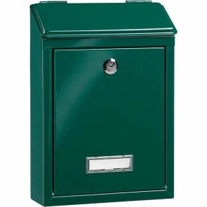 Letterbox Grey Galvanised Steel 21 x 6 x 30 cm