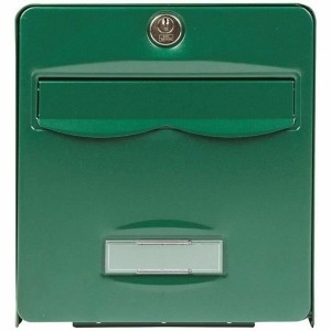 Boîte aux lettres Burg-Wachter Vert acier galvanisé 36,5 x 28 x 31 cm